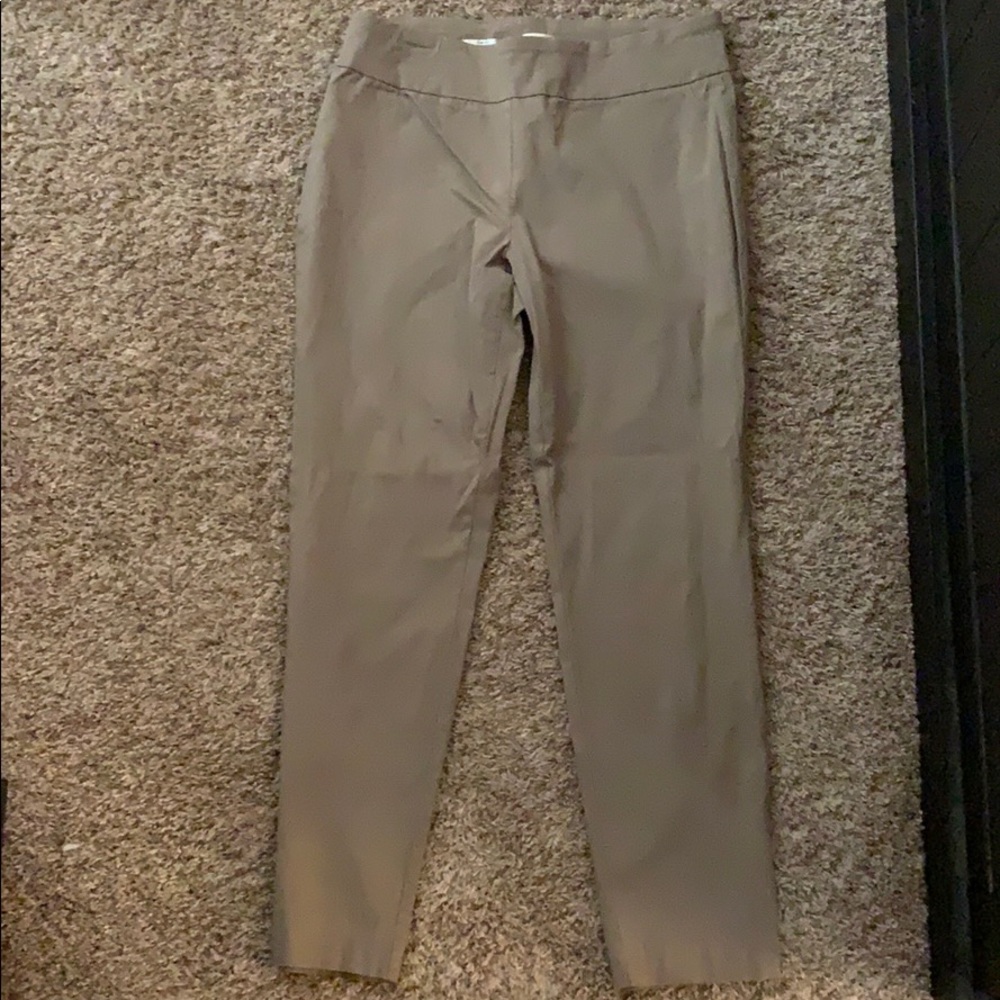 Slim fit stretch slacks